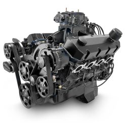 BluePrint Motorsports GM Big Block Compatible 632 c.i. Pro Series Engine - 815 Horsepower - Blackout Reaper Edition Deluxe Dressed - Black Pulley Kit - Fuel Injected